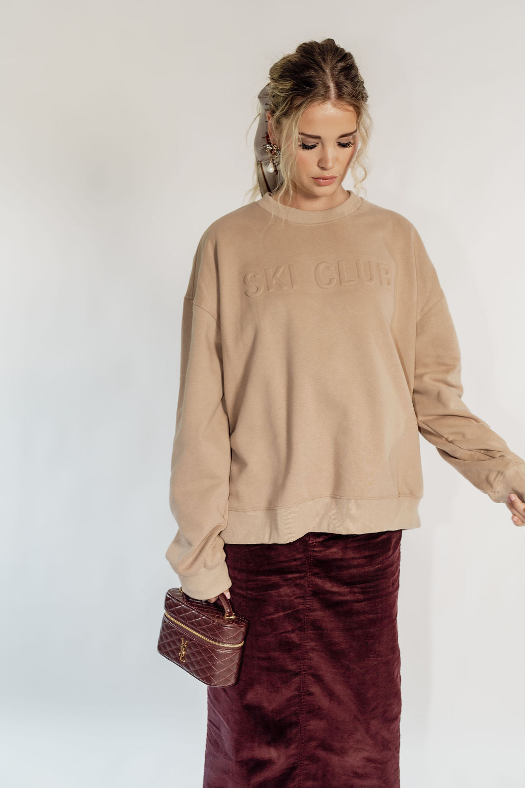 CLASSIC CREW - SKI CLUB SAND