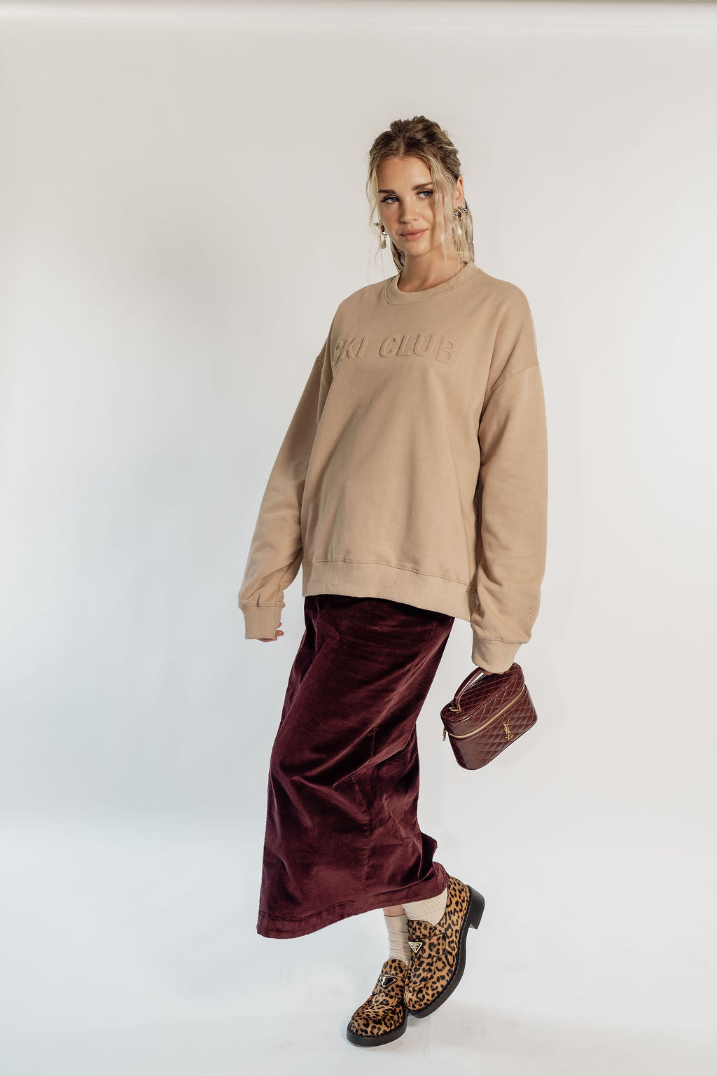 CLASSIC CREW - SKI CLUB SAND