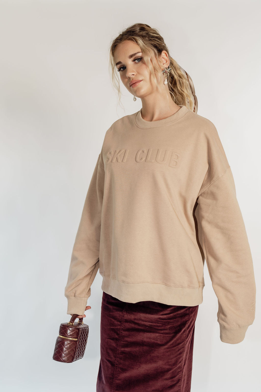 CLASSIC CREW - SKI CLUB SAND