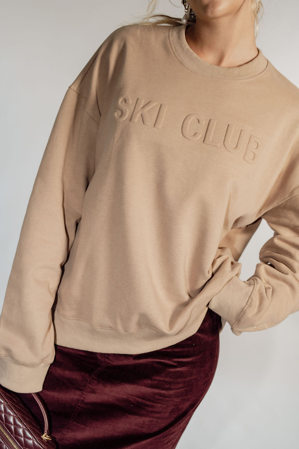 CLASSIC CREW - SKI CLUB SAND