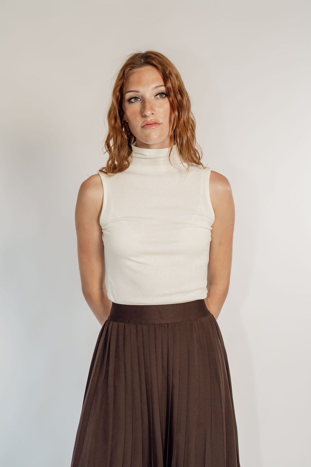 PLEATED SKIRT NEW CLASSIC