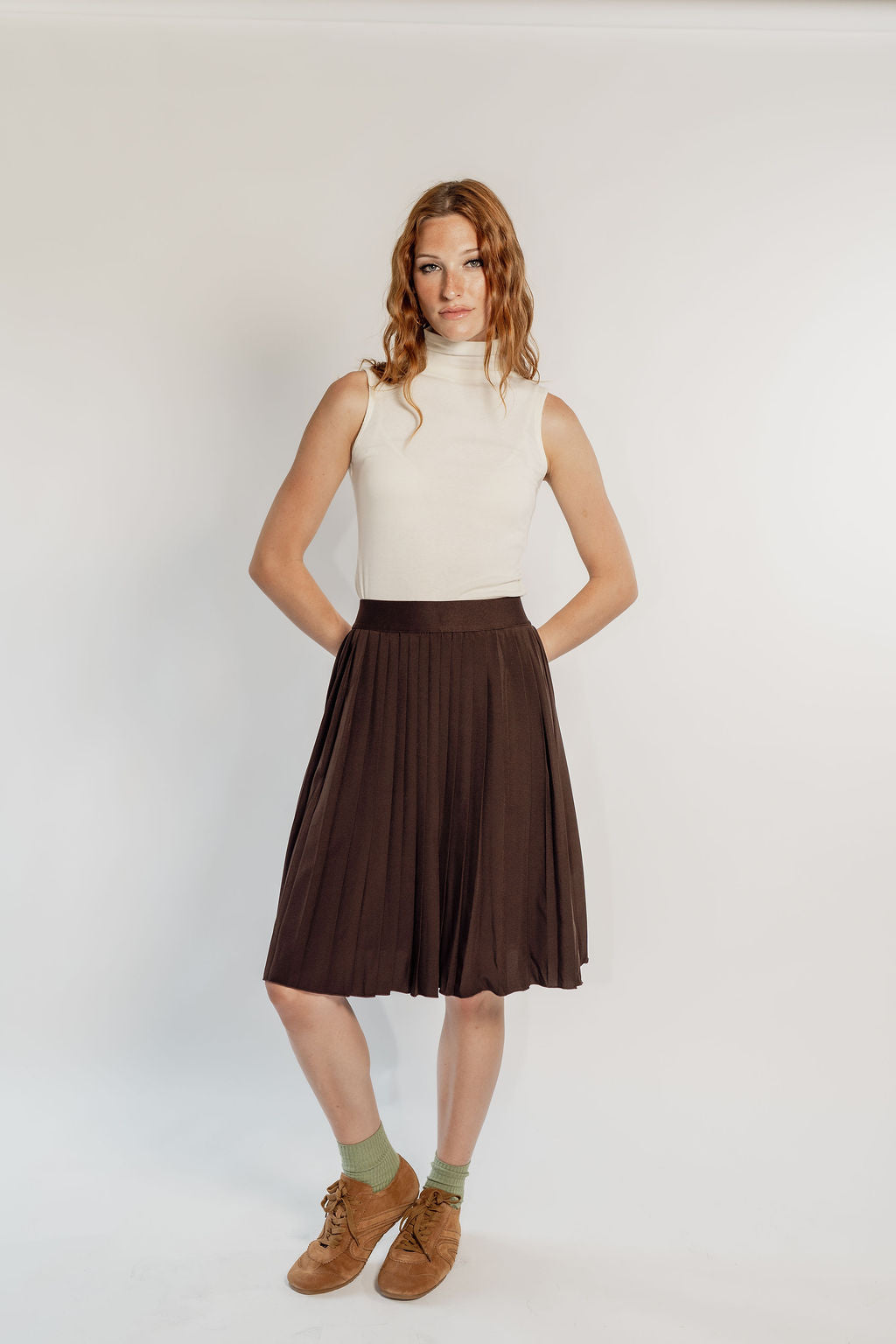 PLEATED SKIRT NEW CLASSIC