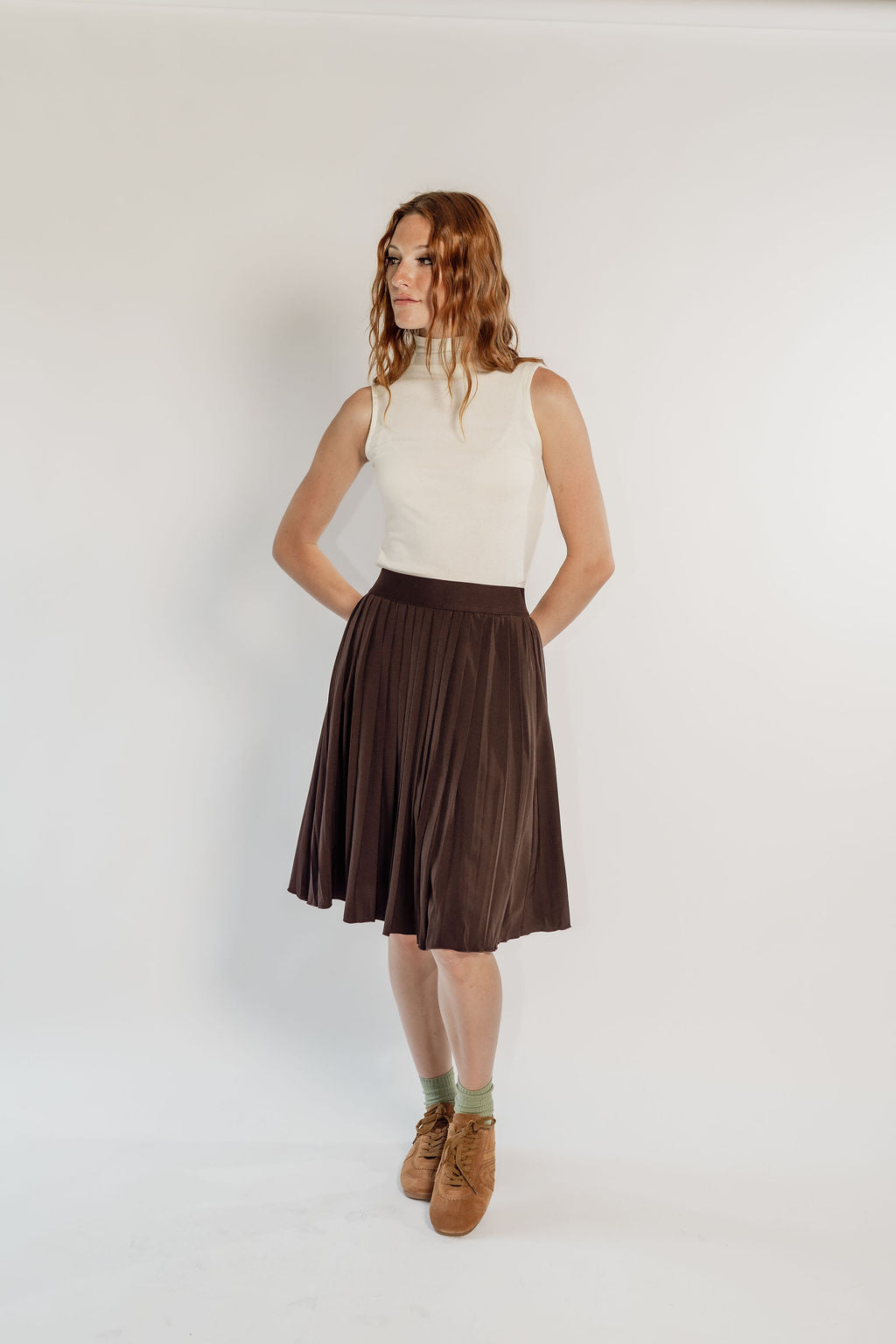 PLEATED SKIRT NEW CLASSIC