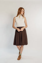 PLEATED SKIRT NEW CLASSIC