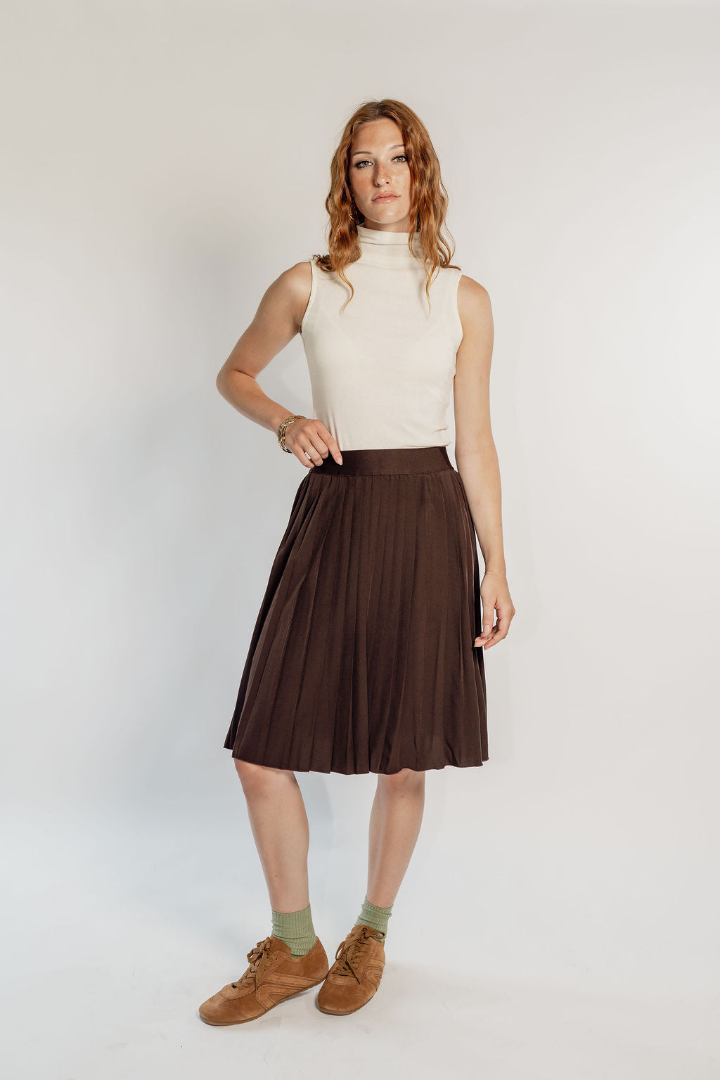 PLEATED SKIRT NEW CLASSIC