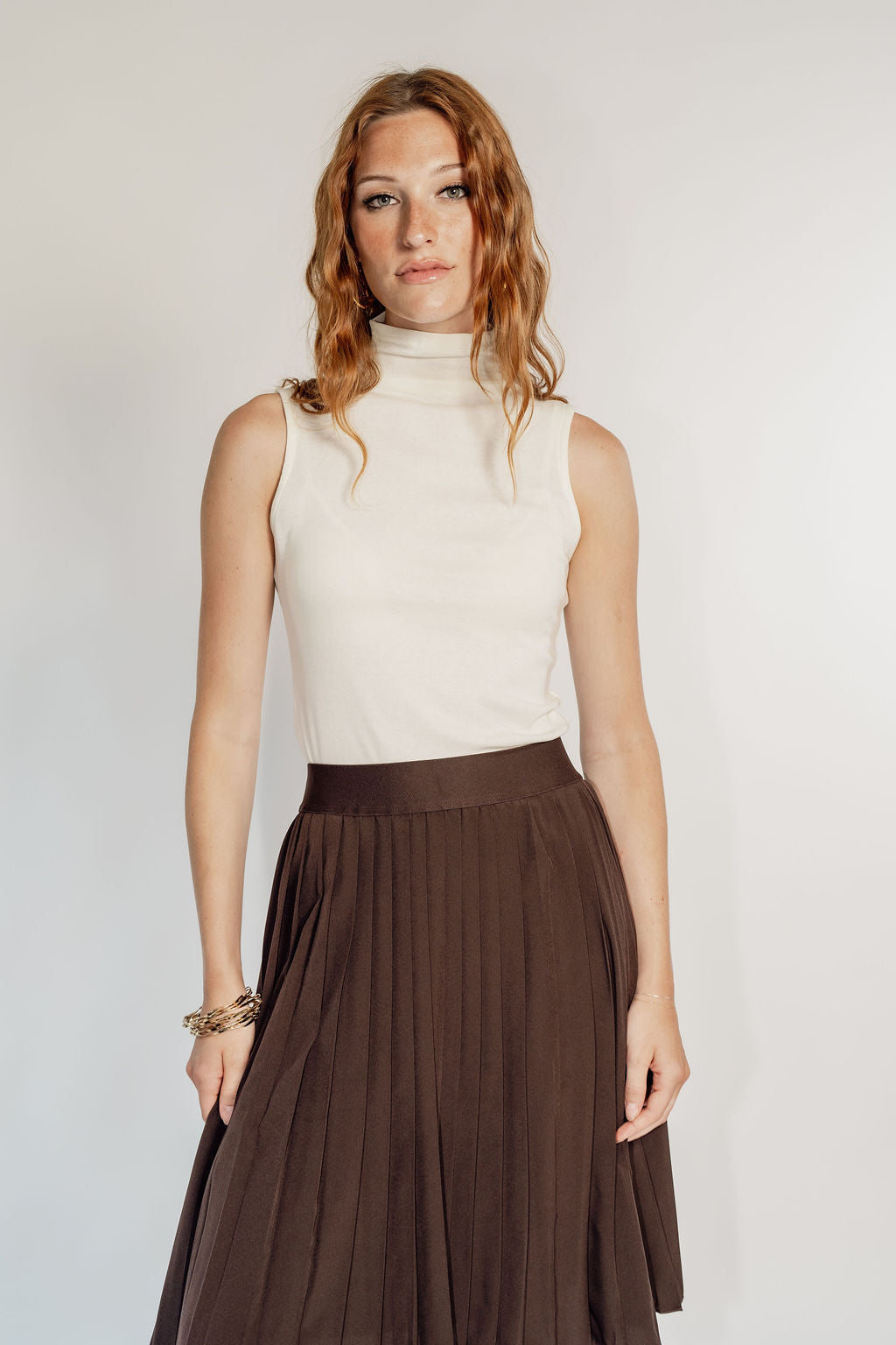 PLEATED SKIRT NEW CLASSIC