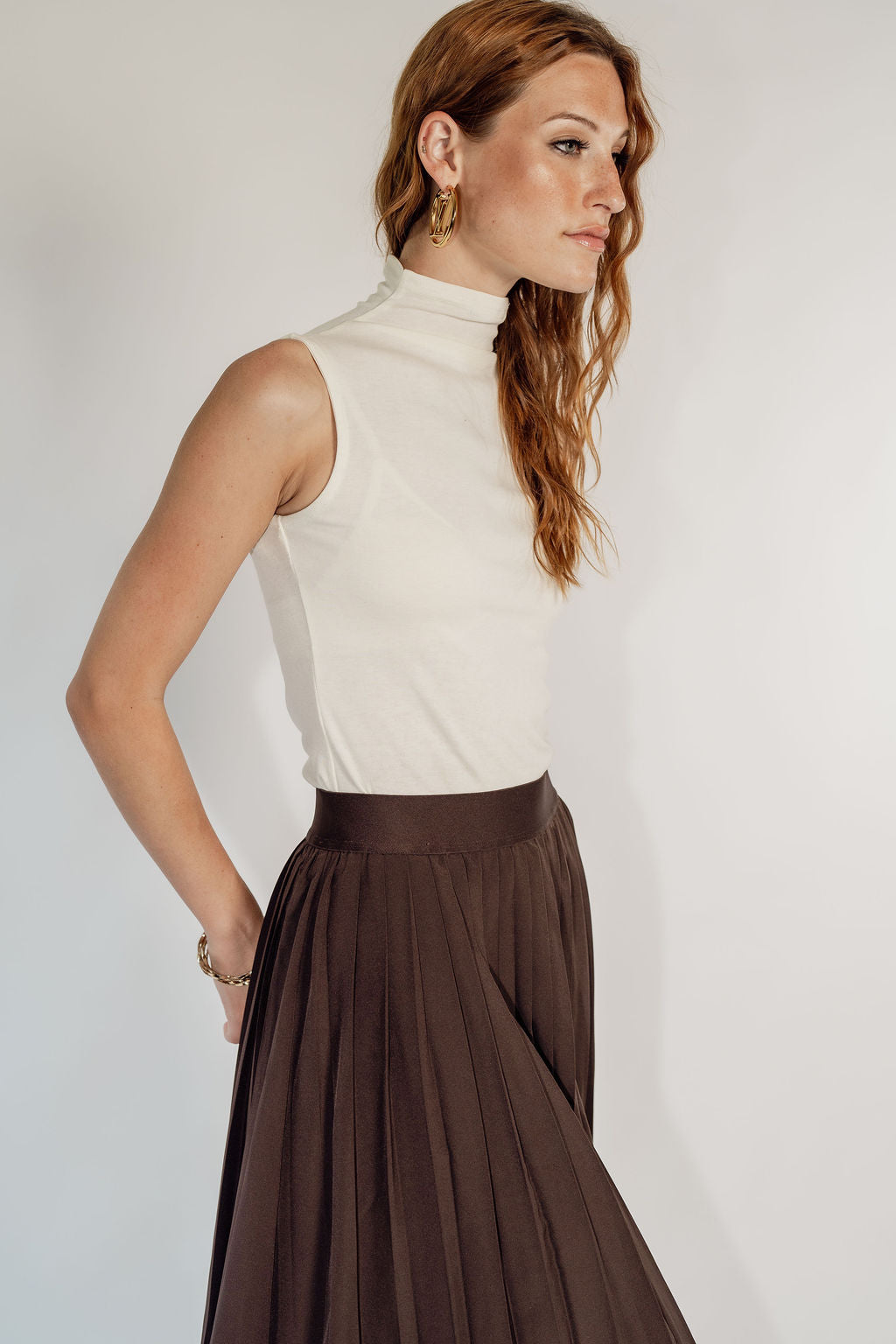 PLEATED SKIRT NEW CLASSIC