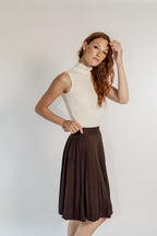 PLEATED SKIRT NEW CLASSIC