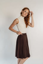 PLEATED SKIRT NEW CLASSIC