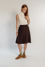PLEATED SKIRT NEW CLASSIC