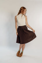 PLEATED SKIRT NEW CLASSIC