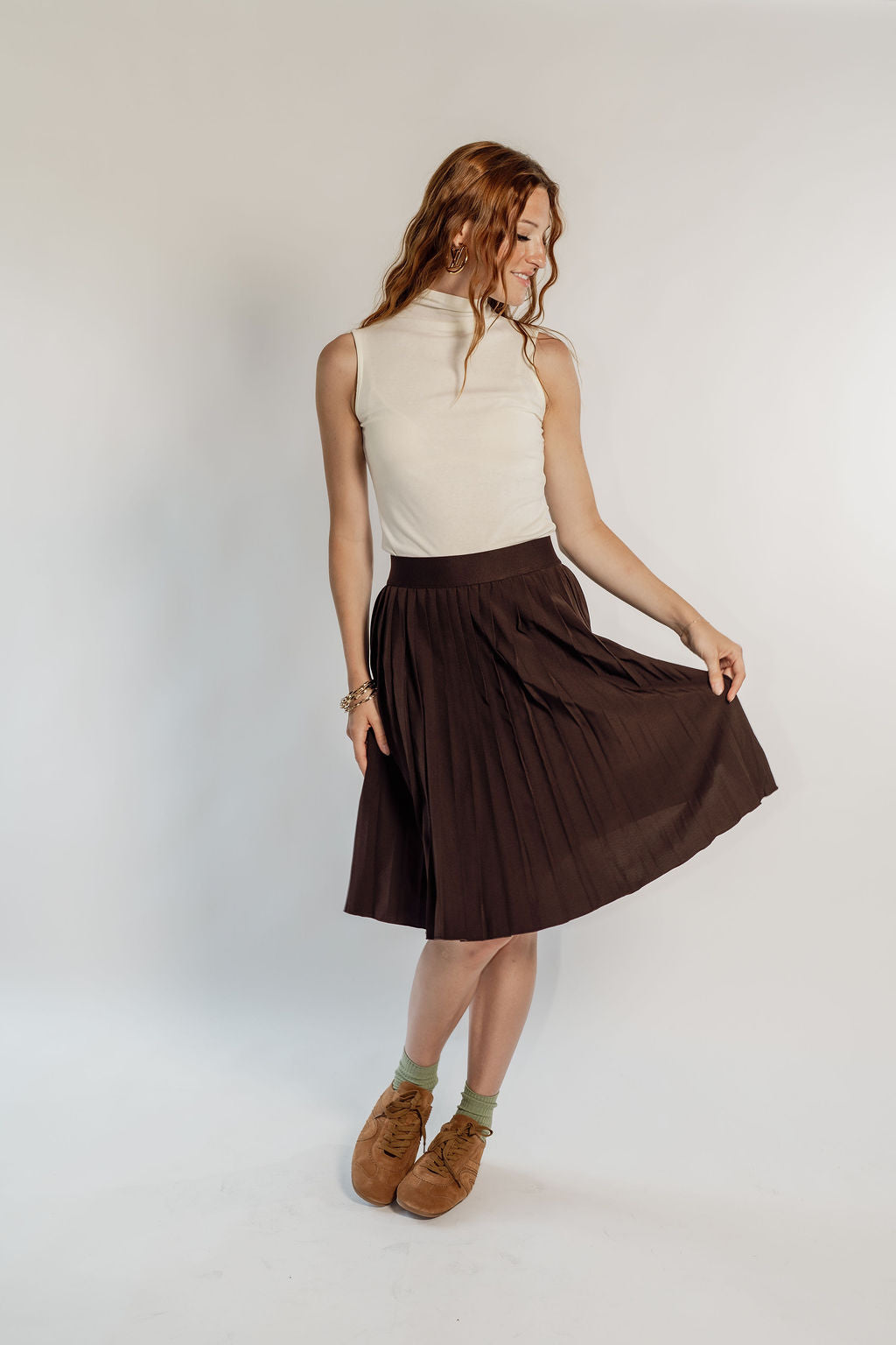 PLEATED SKIRT NEW CLASSIC