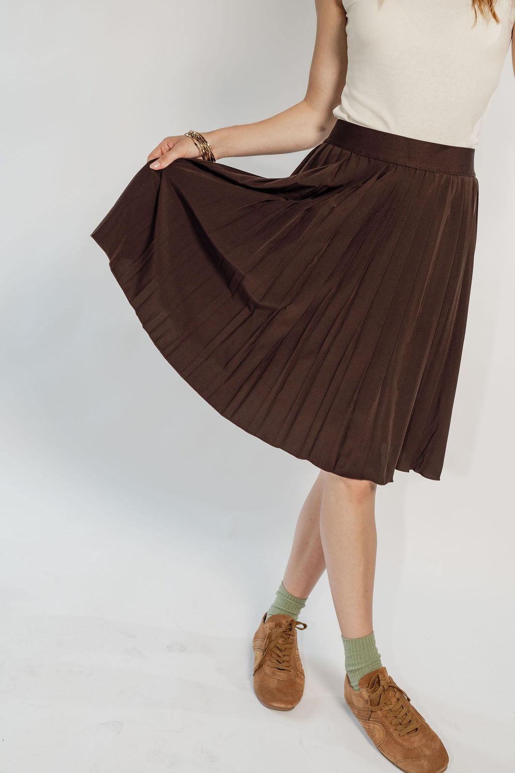 PLEATED SKIRT NEW CLASSIC