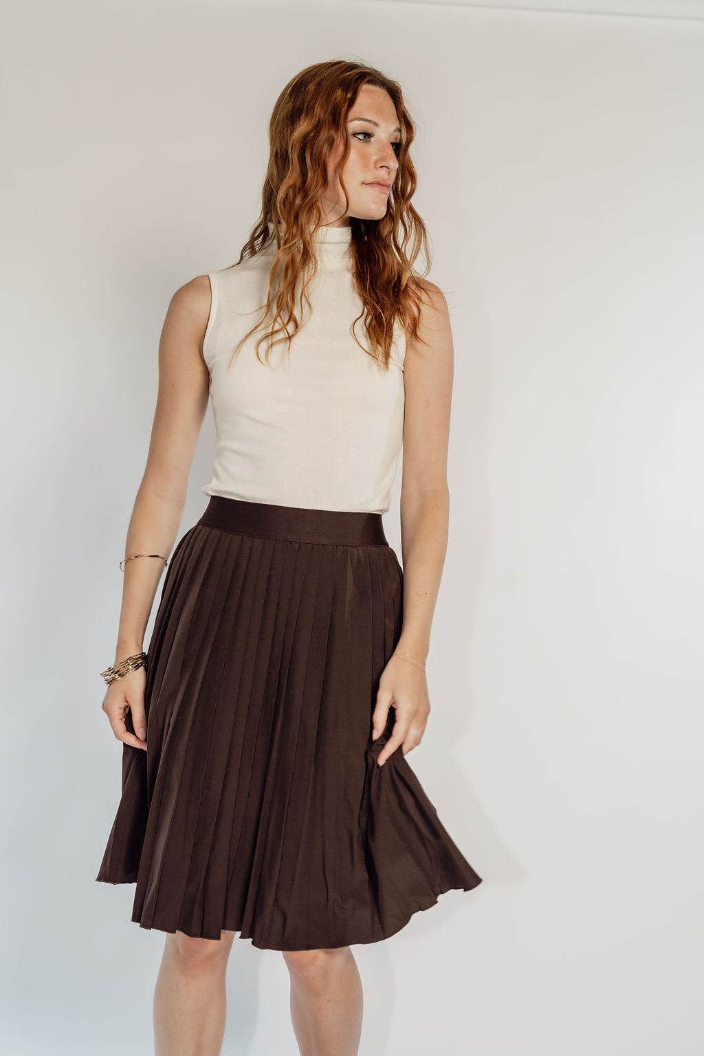 PLEATED SKIRT NEW CLASSIC