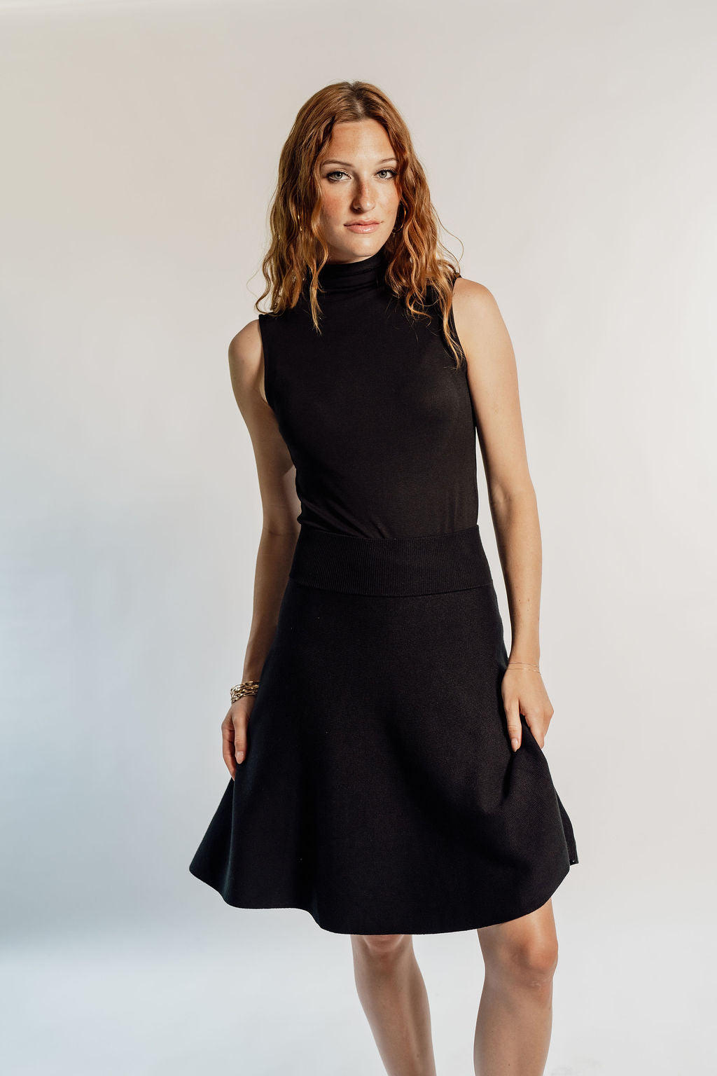 KNIT CIRCLE SKIRT