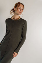 KNITTED MAXI DRESS