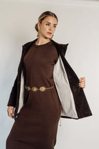 BROWN CORDUROY BLAZER