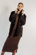 BROWN CORDUROY BLAZER