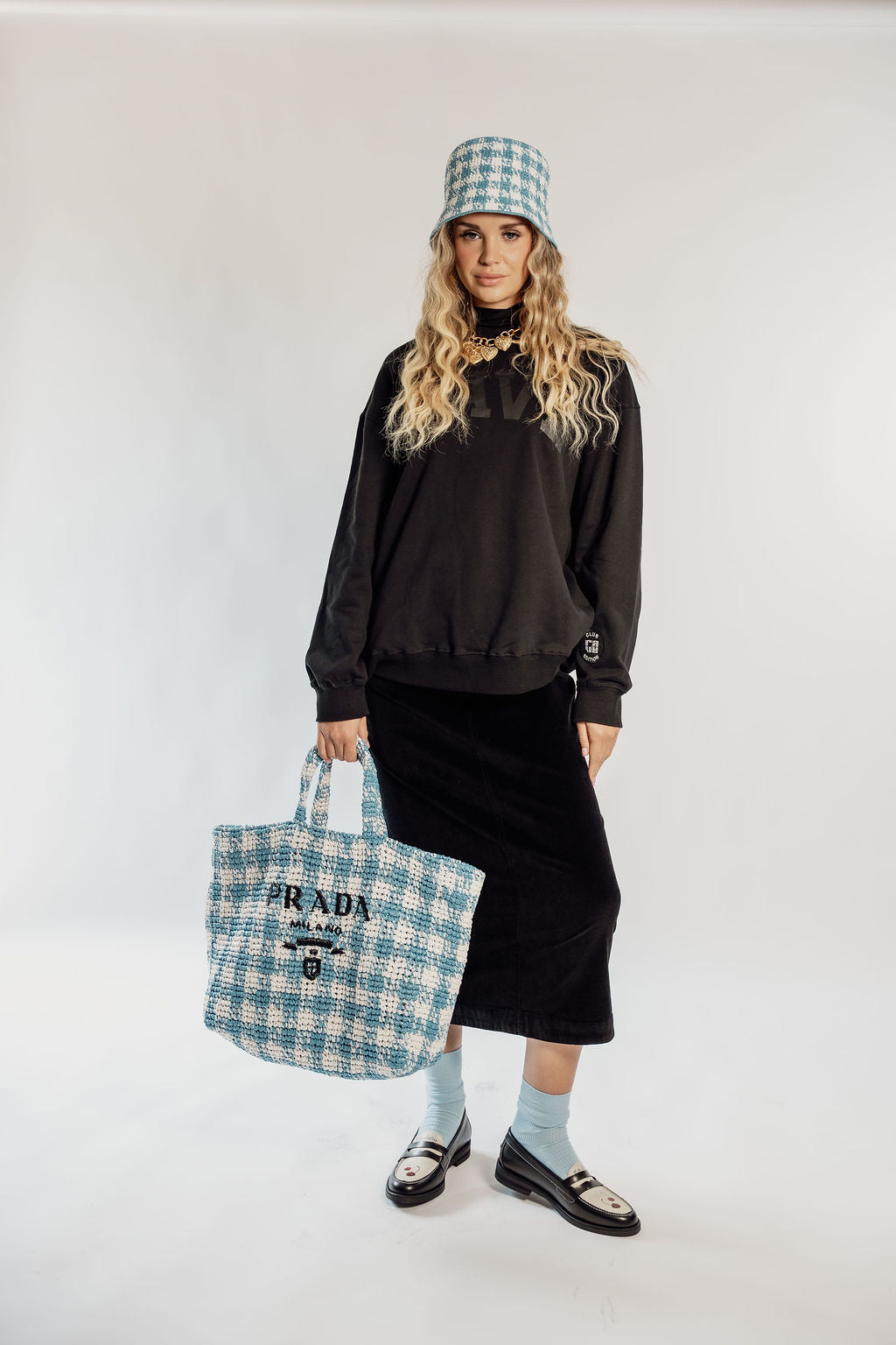 OVERSIZED RAVE - BLACK + PATCH