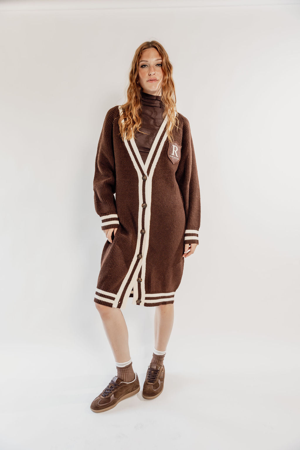 PATCH CARDI DRESS