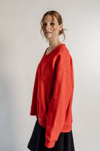 CLASSIC CREW - ALPINE RED