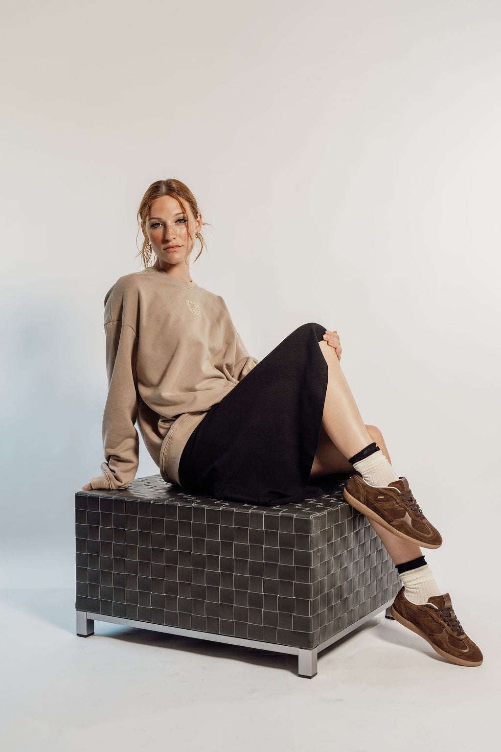 KNIT CIRCLE SKIRT