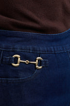 Horsebit skirt