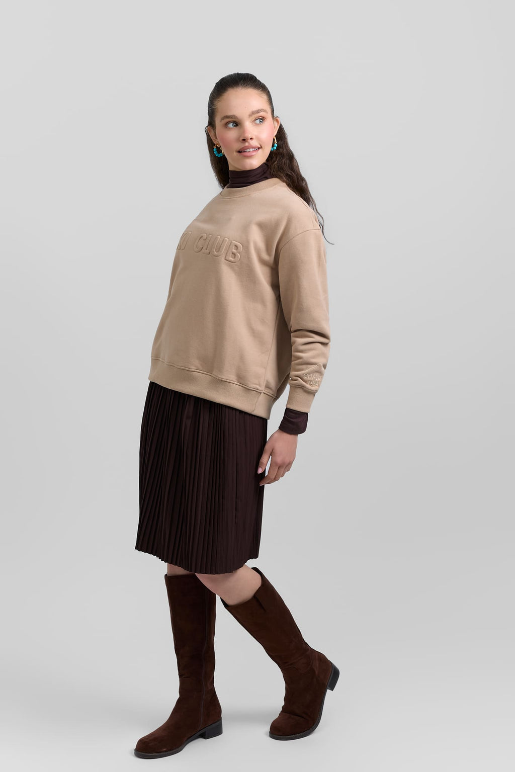 Pleated skirt