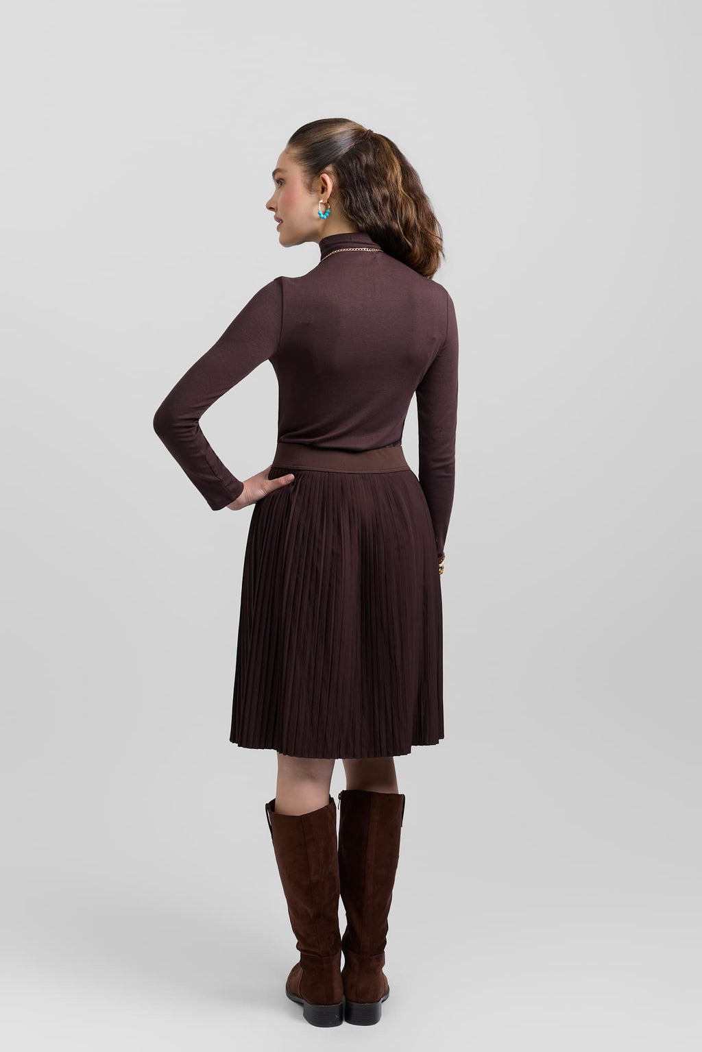 Pleated skirt