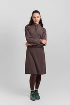 Half zip dress