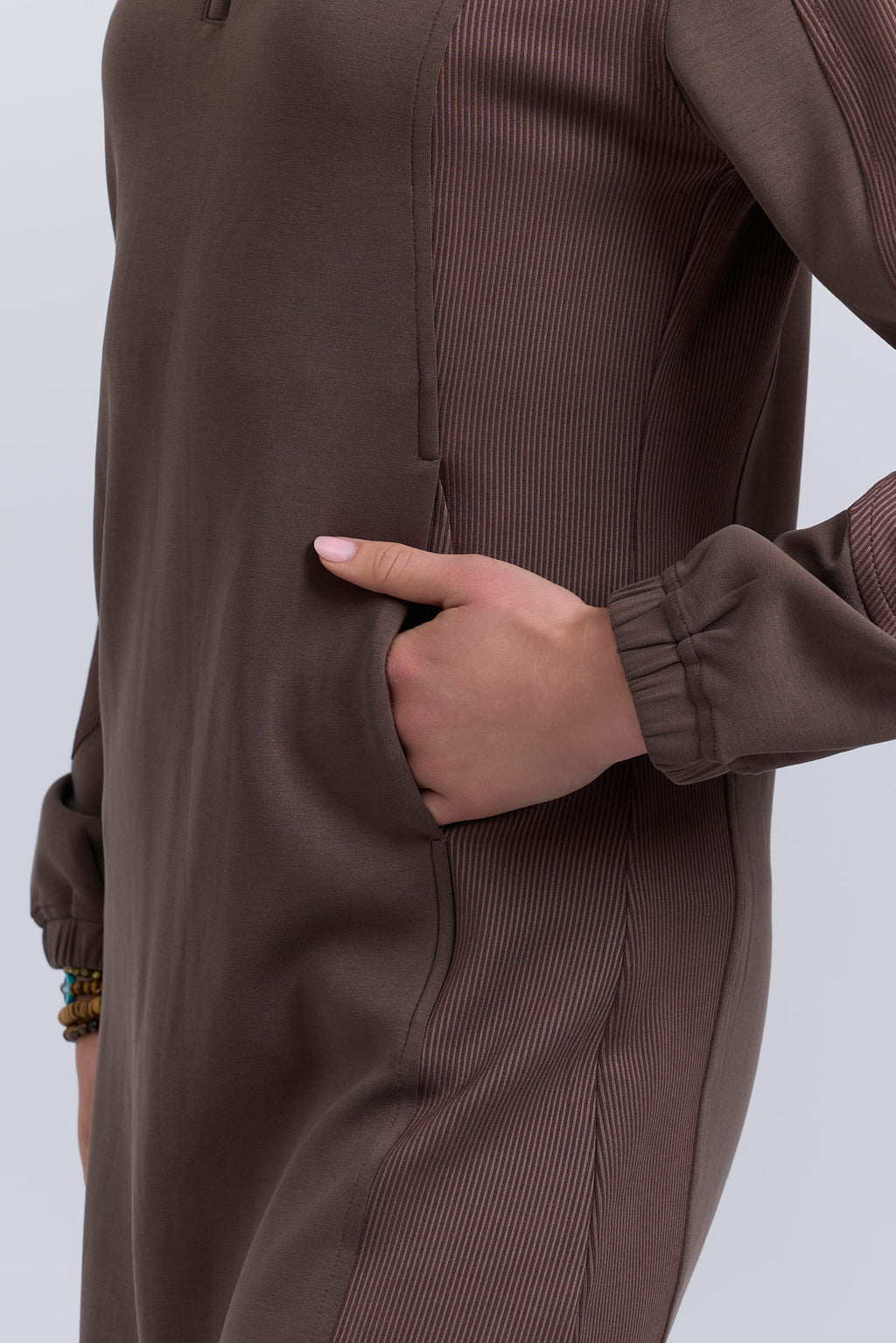 Half zip dress