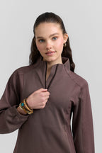 Half zip dress