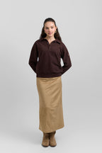 Double belt skirt