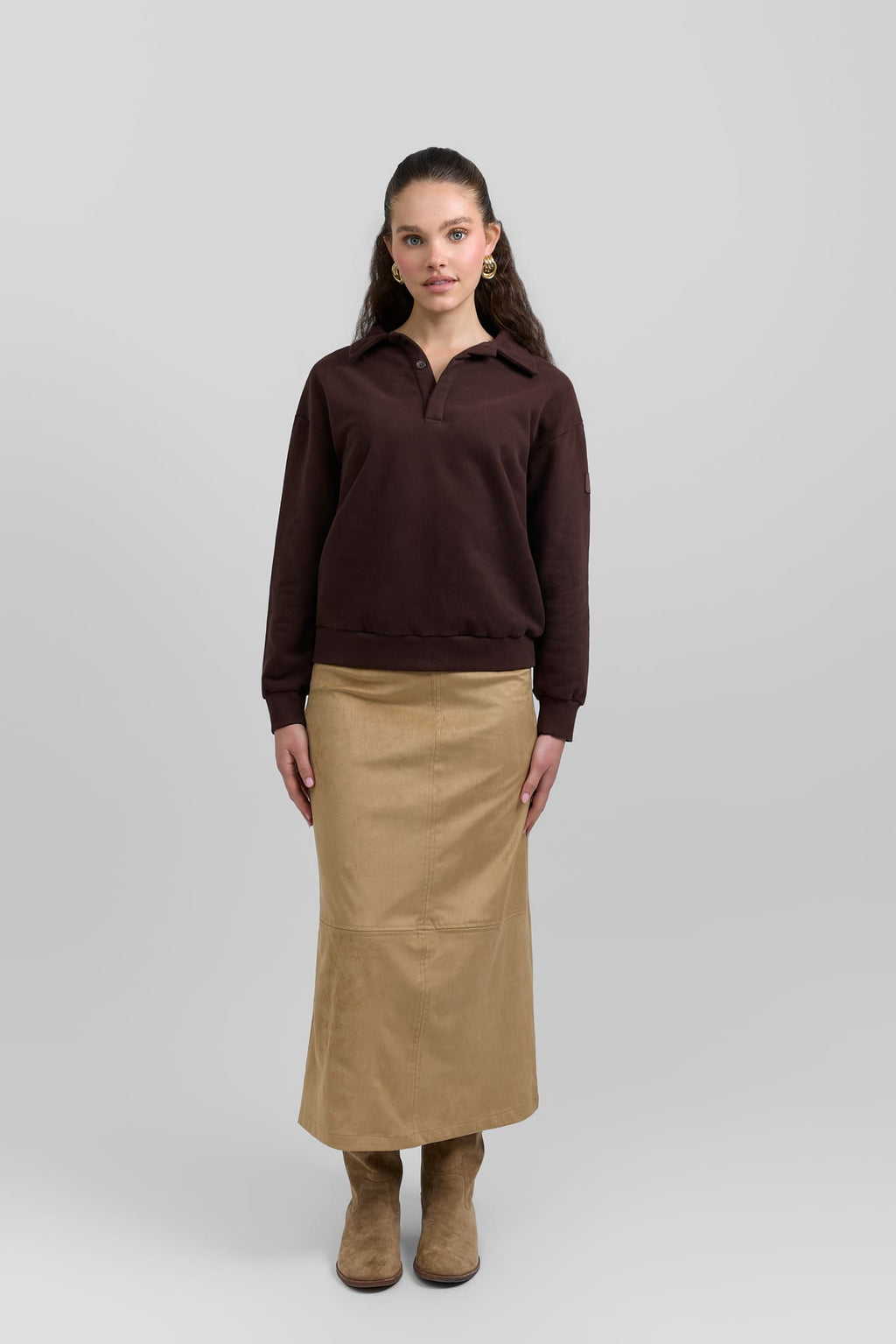 Double belt skirt