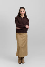 Double belt skirt