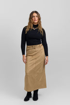 Double belt skirt