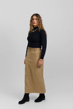 Double belt skirt