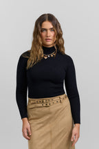 Knit turtleneck