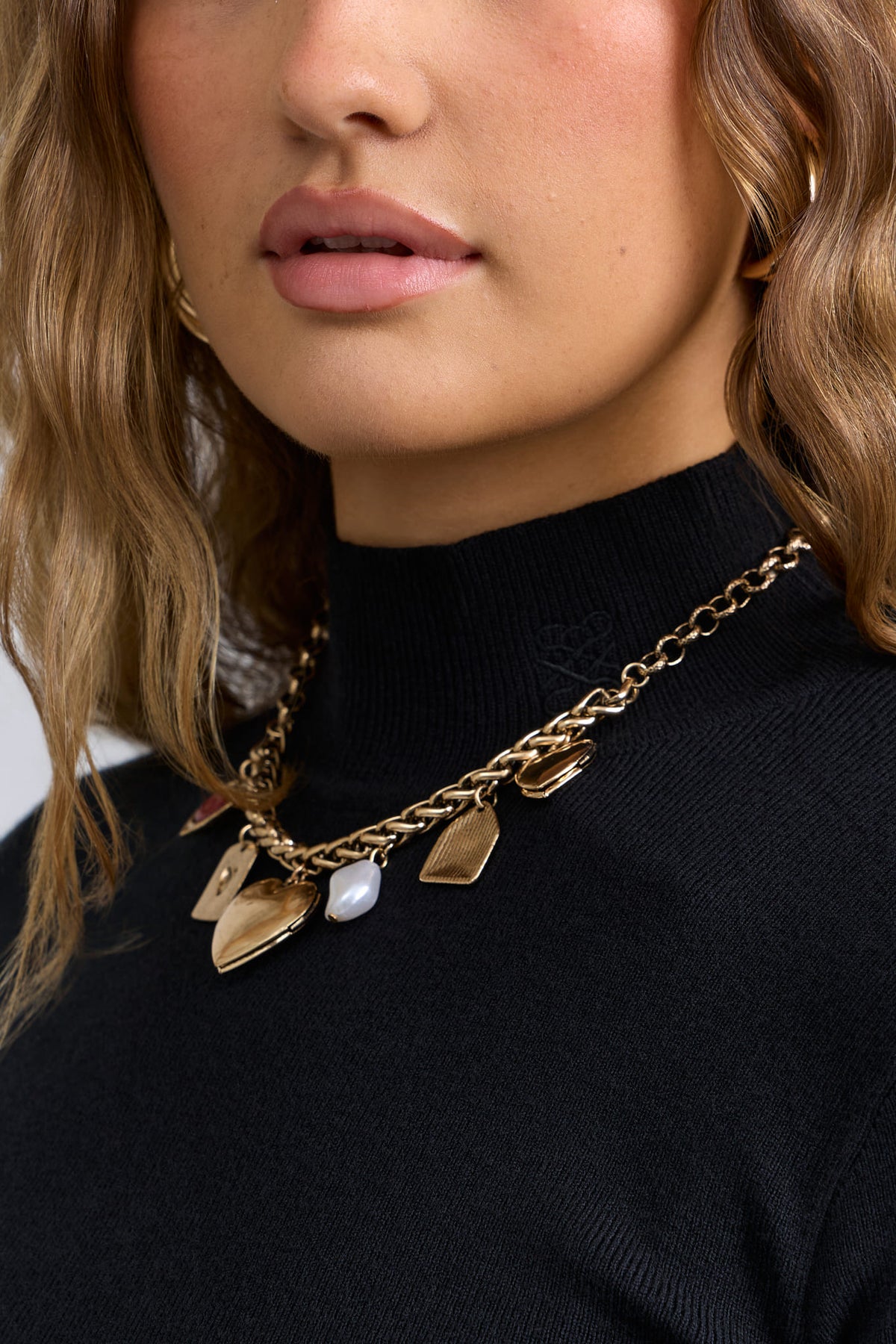 Knit turtleneck