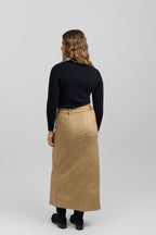 Double belt skirt