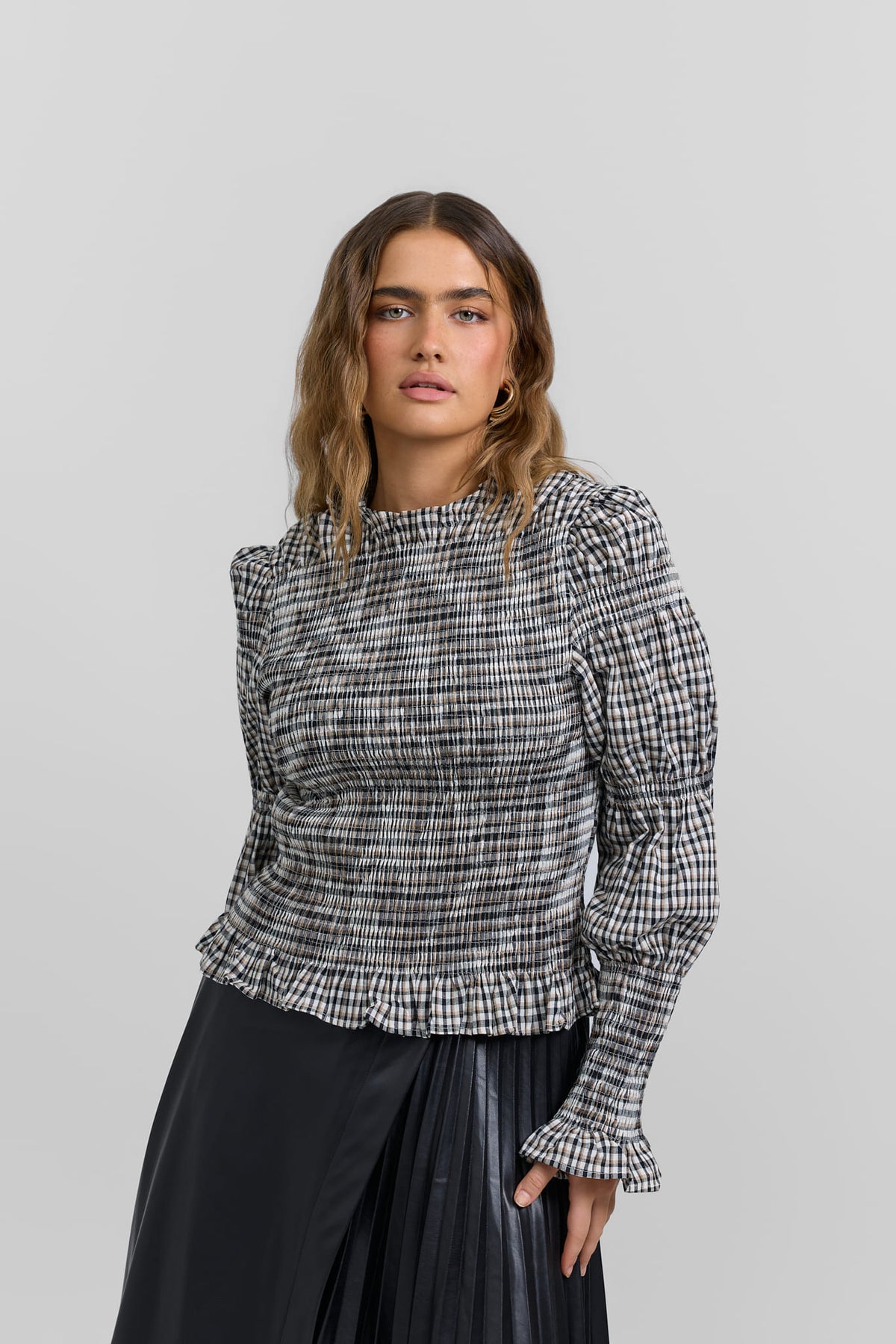 Smocked top