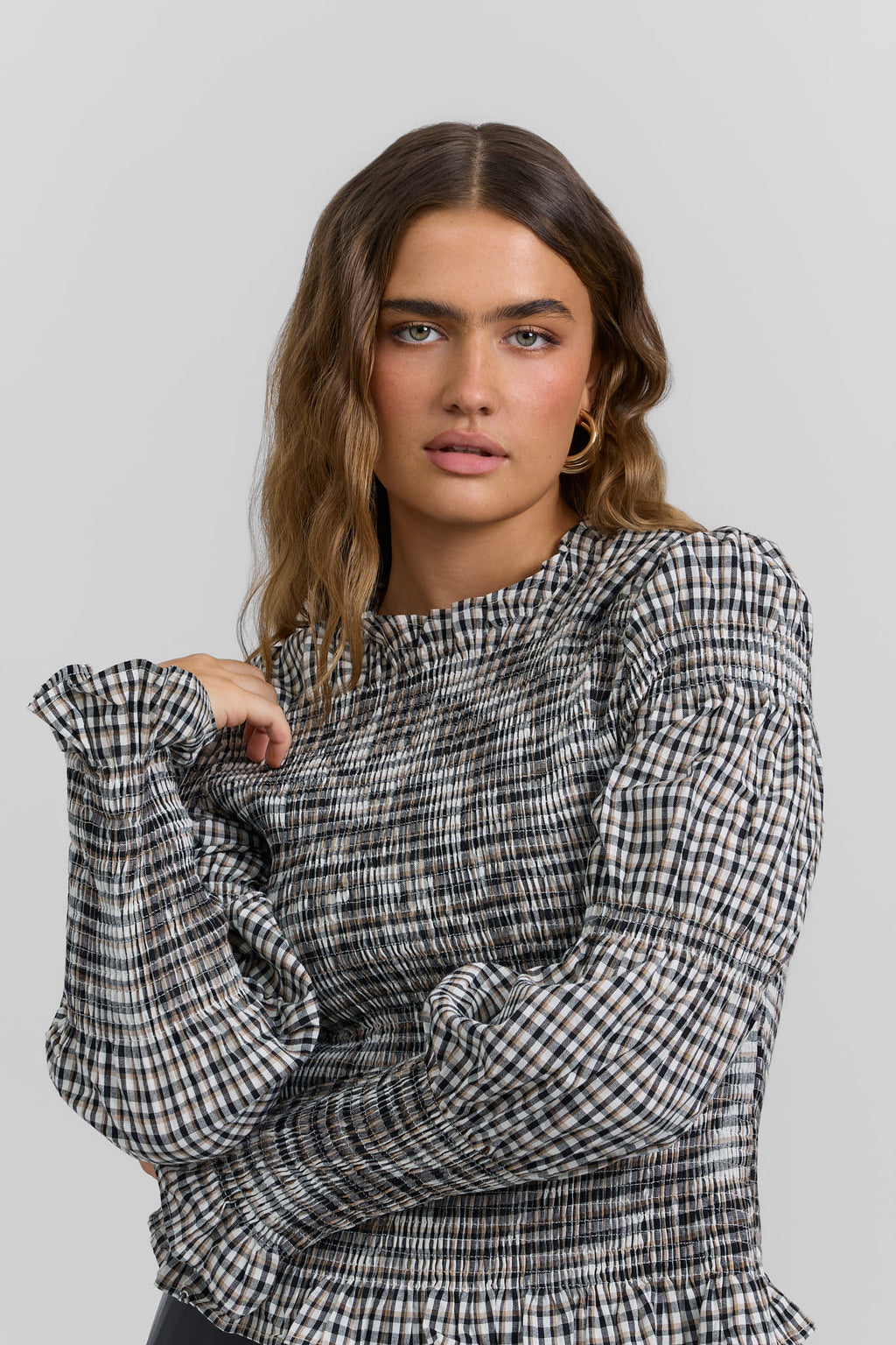 Smocked top