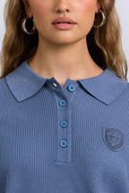 Knit polo