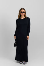 Knitted maxi dress