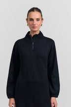 Half zip dress