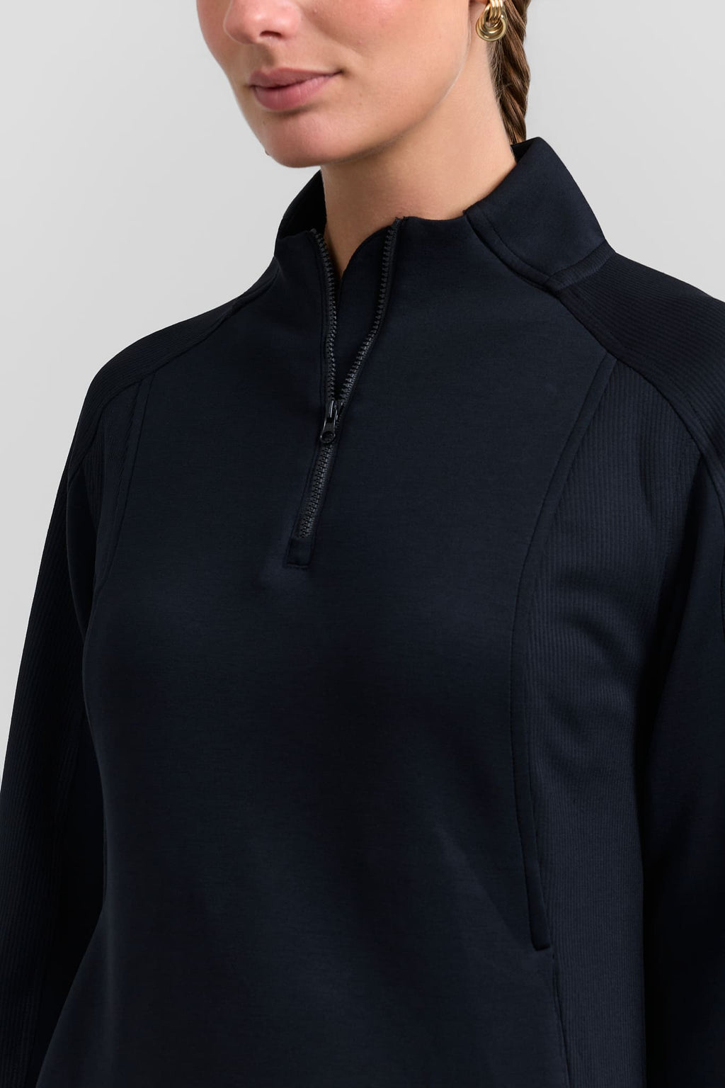 Half zip dress