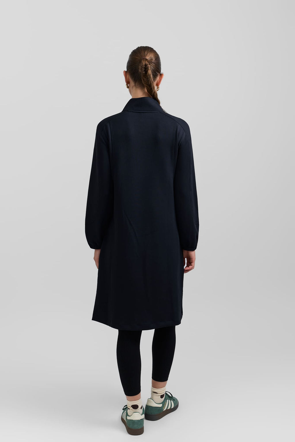 Half zip dress