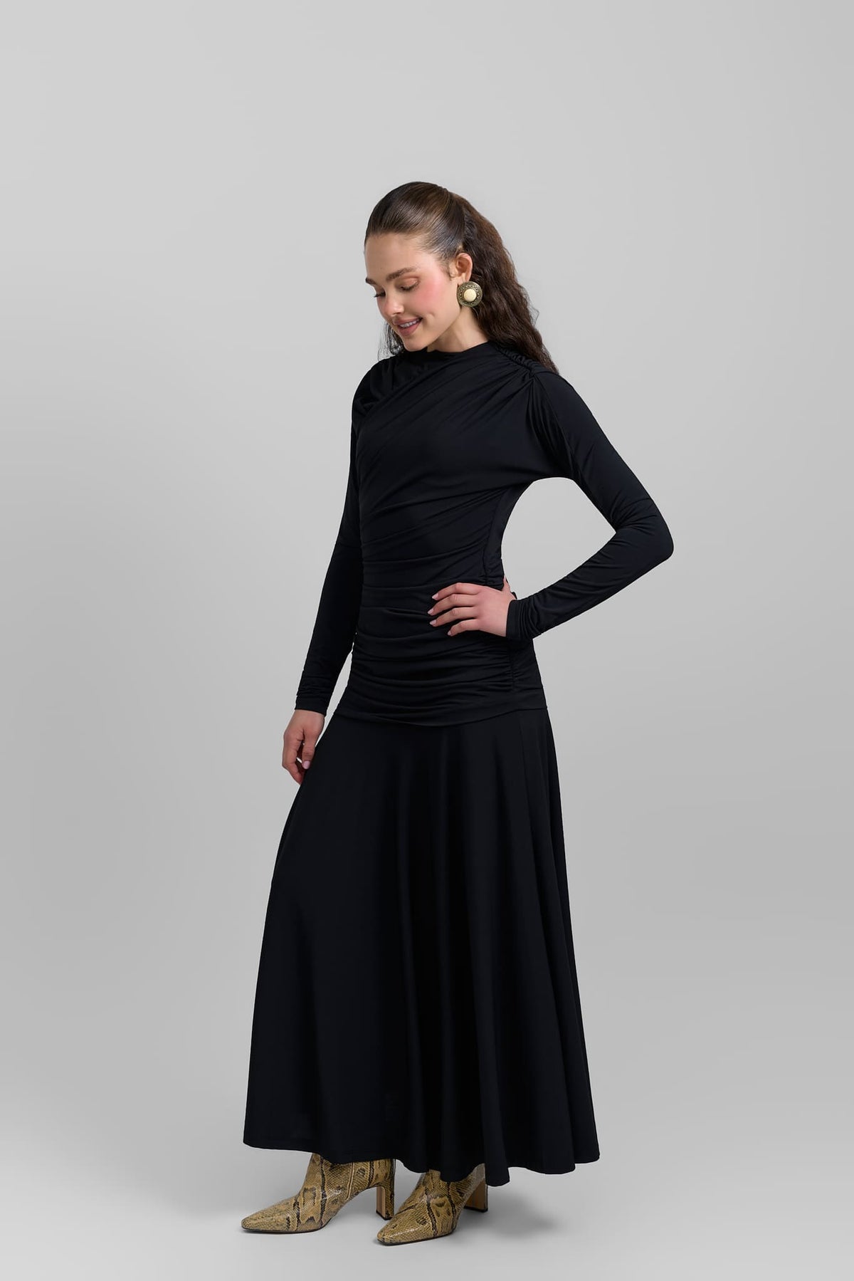 Gathered dress
