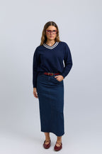 Société v-neck