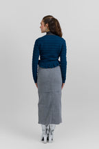 Classic belted skirt